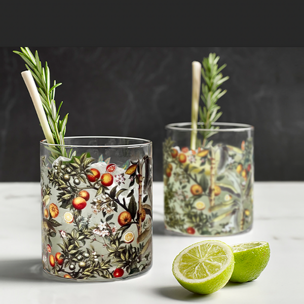 Sorrento Botanical Glasses - Nel Lusso