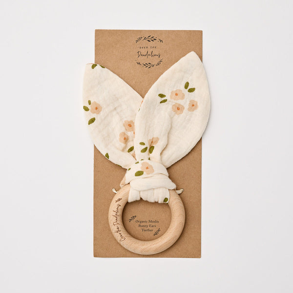 Bunny Ears Teether - Over the Dandelions
