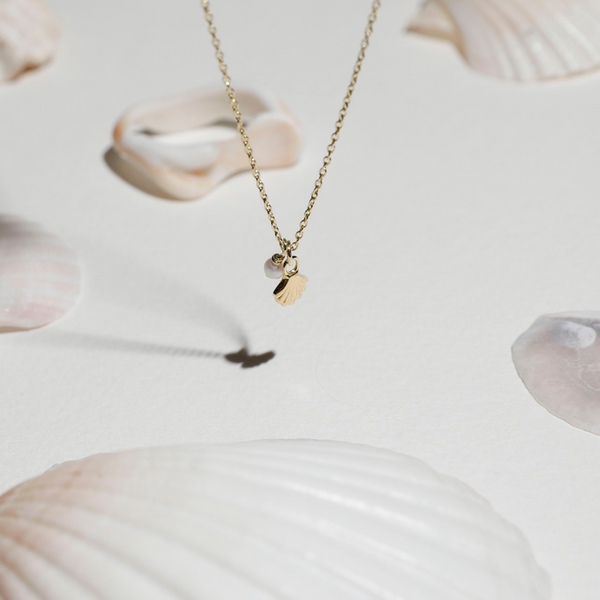 She Shells Necklace with Pearl - Sophie Store