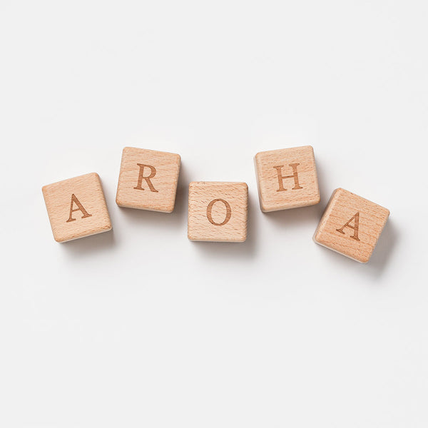 Aroha Wooden Block Set