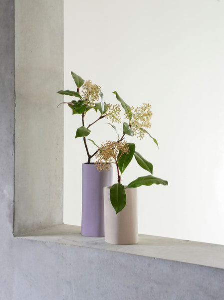Fossil Vase Mini Lilac - Citta