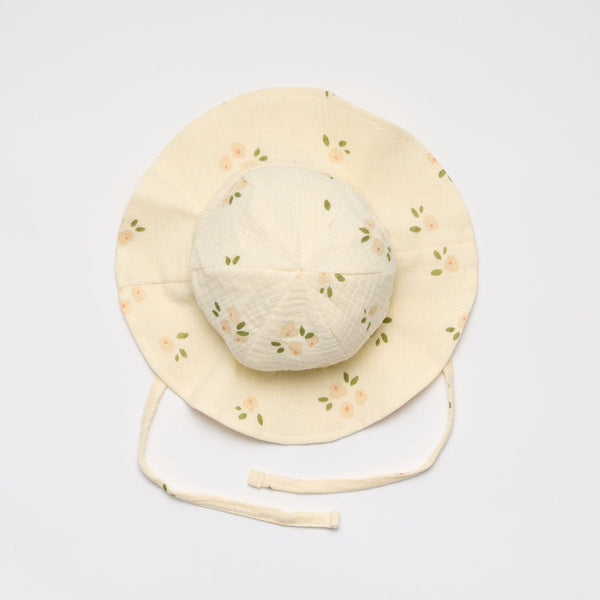 Organic Muslin Hat - Over the Dandelions