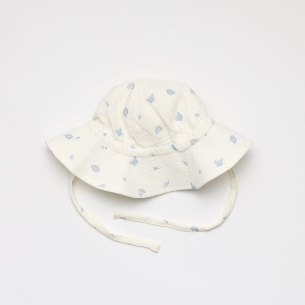 Organic Muslin Hat - Over the Dandelions