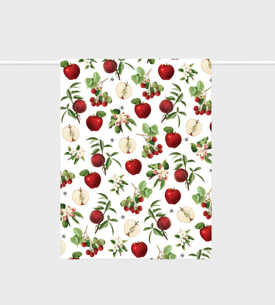 Apples + Bees Tea Towel - Father Rabbit