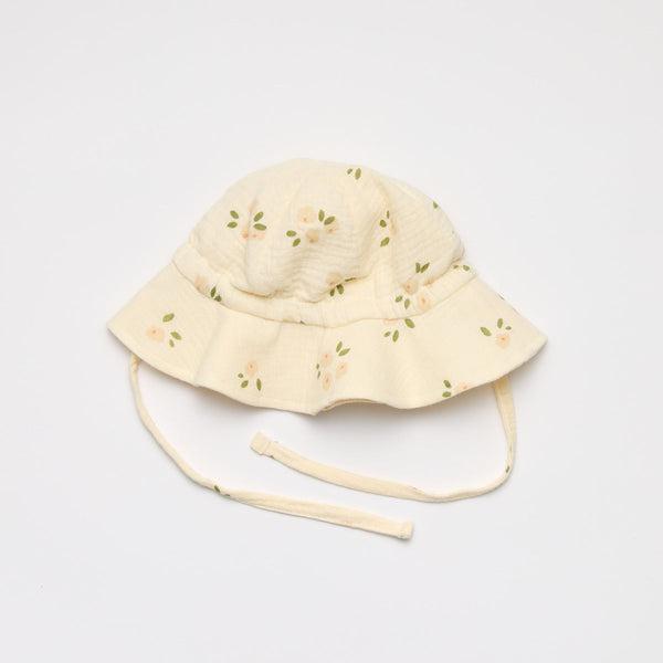 Organic Muslin Hat - Over the Dandelions