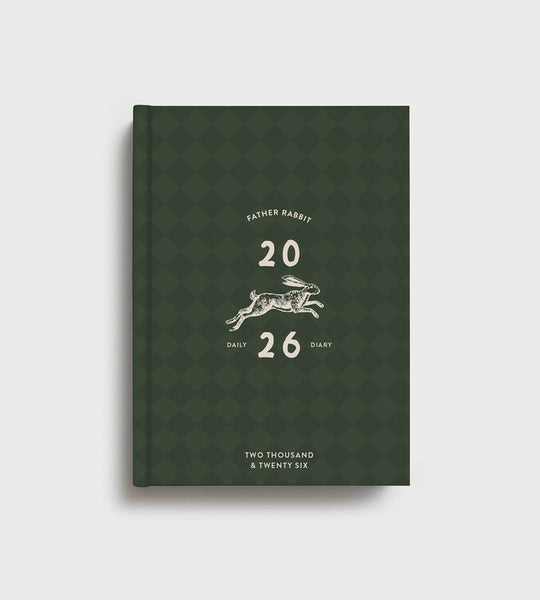 Mosaic Tile Daily Diary 2026 - Father Rabbit