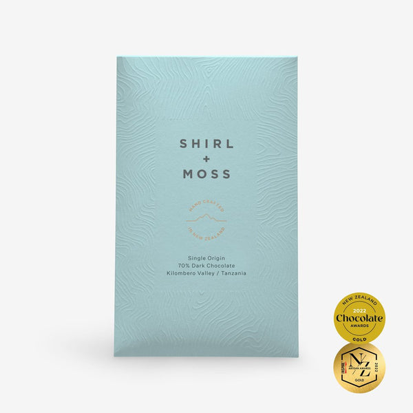 CHOCOLATE Single Origin 70% Dark Chocolate Bar - Shirl + Moss
