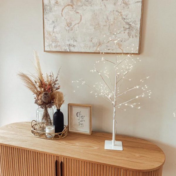 Arctic Birch Seed Light Tree - Stella Haus