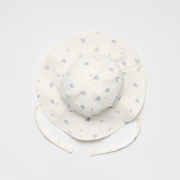 Organic Muslin Hat - Over the Dandelions