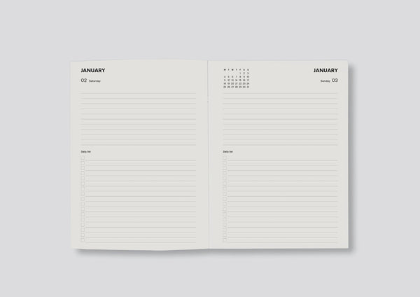 Lettuce 2027 Daily Diary | Berry & Bloom