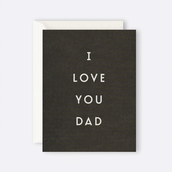 I Love You Dad Gift Card - Father Rabbit