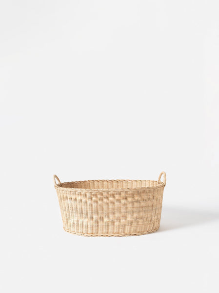 Oval Rattan Laundry Basket - Citta