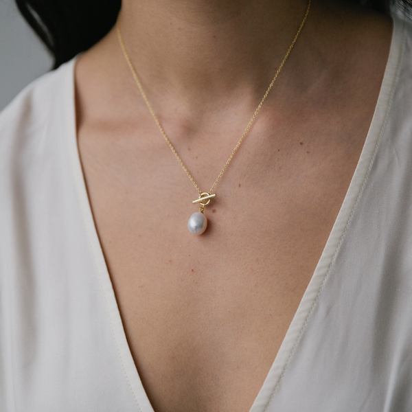 Pearl Thread Necklace - Sophie Store