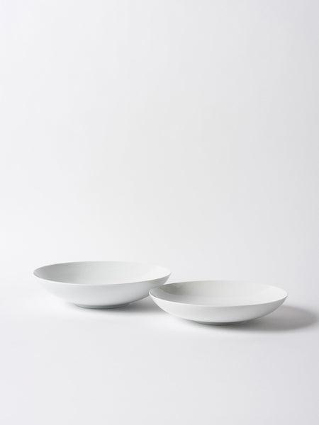 Porcelain Shallow Bowl - Citta